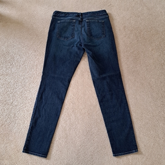 Eddie Bauer Jeans Womens 10 Blue Denim Slim Fit Mid Rise - Picture 9 of 13